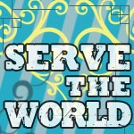Serve the World Button - serve teh world button Serve the World Button - serve teh world button